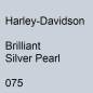 Preview: Harley-Davidson, Brilliant Silver Pearl, 075.